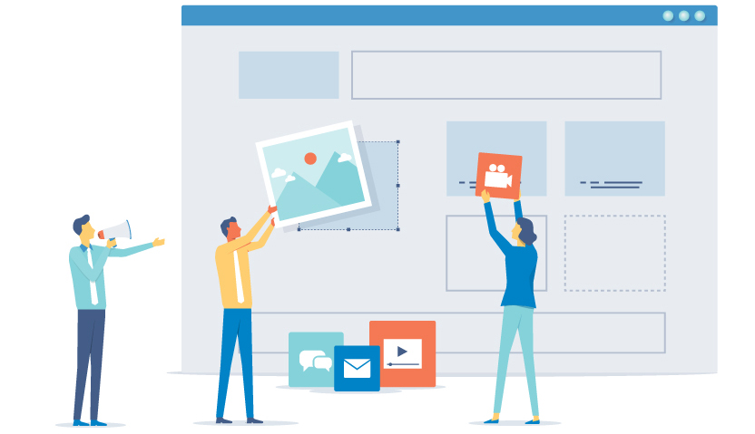サイト構築・ご確認イメージ